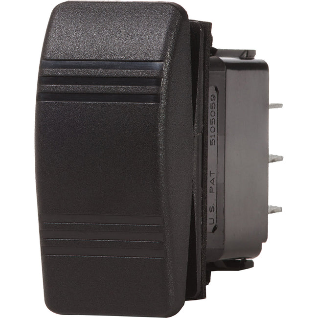 Interruptor Contura III resistente al agua Blue Sea 8292 - APAGADO-(ENCENDIDO) - Negro [8292]