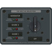 Panel de interruptores rotativos de CA Blue Sea 8366, 30 amperios, 3 posiciones + apagado, 2 polos [8366]
