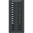 Panel Blue Sea 8376 DC 13 posiciones verticales [8376]