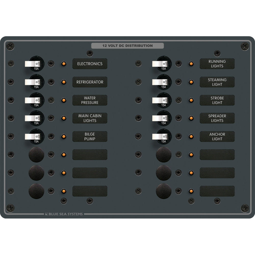 Panel Blue Sea 8377 DC 16 posiciones [8377]