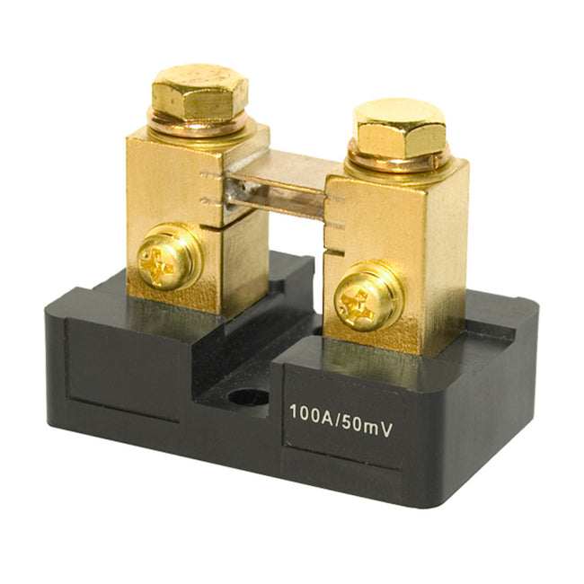 Medidor analógico Blue Sea 9230 de derivación de 100 A/50 mV [9230]