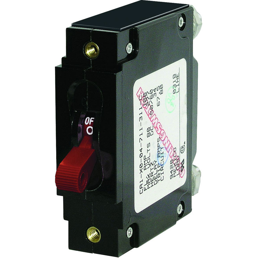 Interruptor de palanca unipolar con protección de encendido Blue Sea 7250I Serie C - 100 A [7250I]