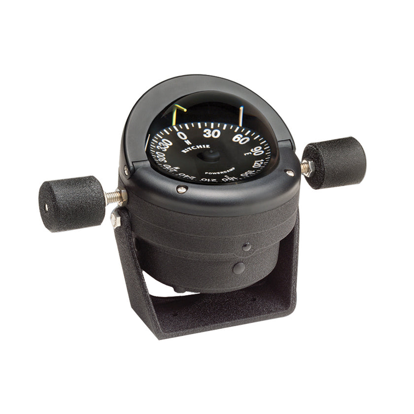 Brújula de acero para barco Ritchie HB-845 Helmsman - Soporte de montaje - Negra [HB-845]