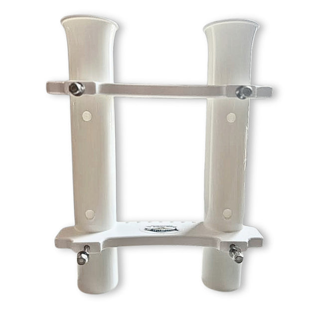 Portacañas doble Deep Blue Marine RH-2 con compartimento para alicates y cuchillos [RH-2]