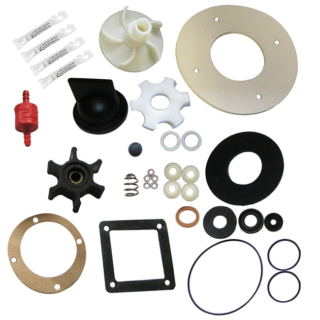 Kit de reparación de tiro profundo Raritan Crown Head [CDRK]