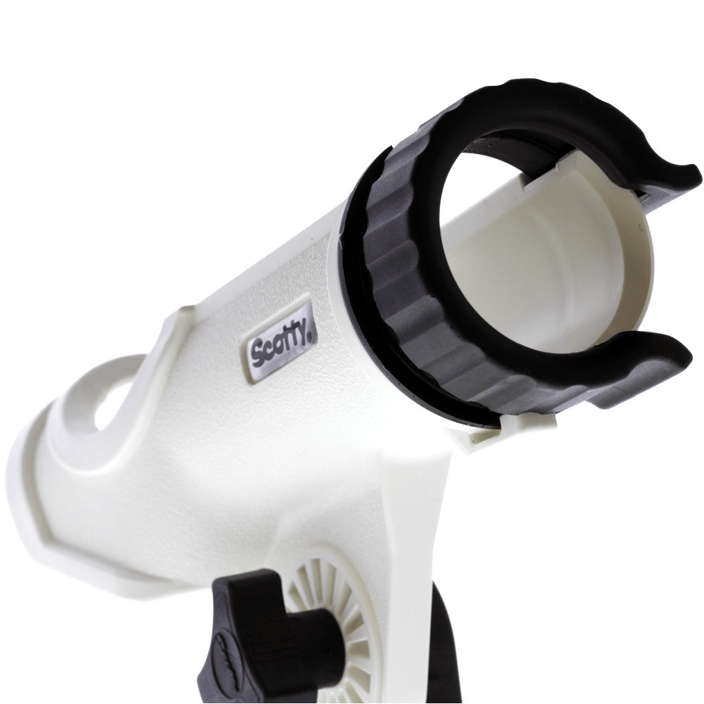 Portacañas Scotty Powerlock blanco con montaje lateral/en cubierta 241 [230-WH]