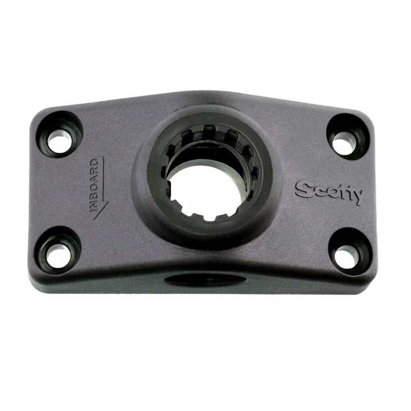 Scotty 241 - Combinación de montaje lateral o de cubierta - Negro [241-BK]