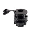 Soporte de cubierta redondo roscado compacto Scotty [444-BK]