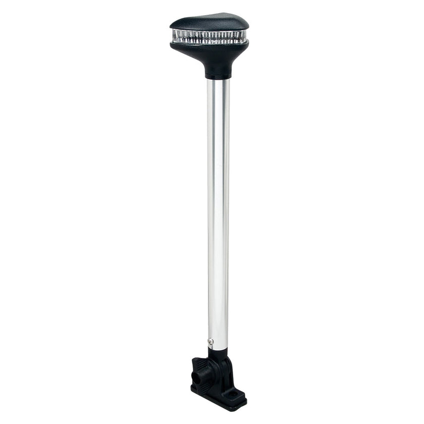 Serie Perko Stealth - Luz LED plegable blanca para todo horizonte - Montaje vertical - 34,5 cm [1639DP0CHR]