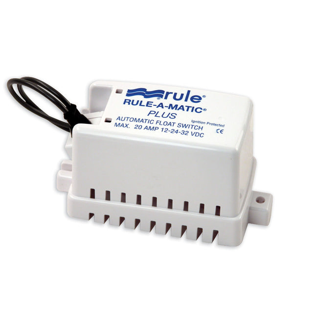 Interruptor de flotador Rule-A-Matic Plus con portafusibles [40FA]