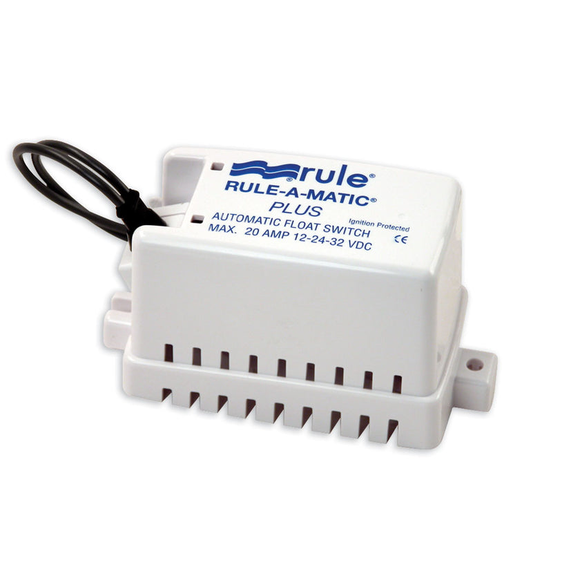 Interruptor de flotador Rule-A-Matic Plus con portafusibles [40FA]