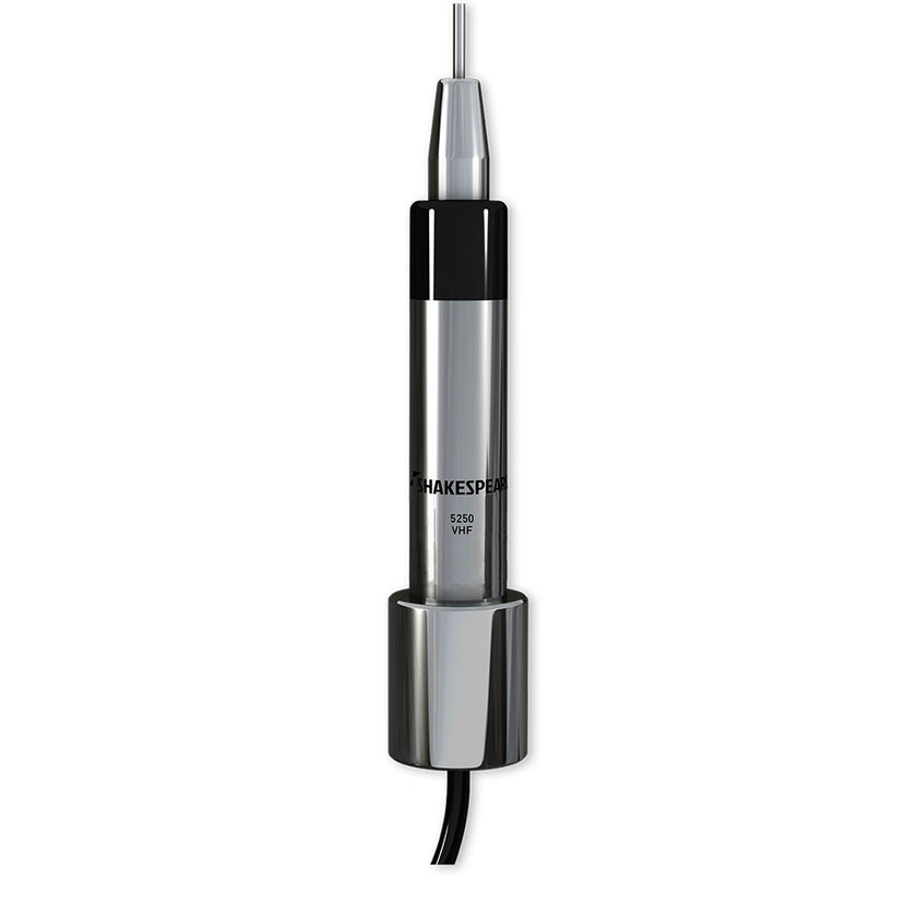 Antena VHF miniatura Shakespeare de perfil bajo y delgada - 36
