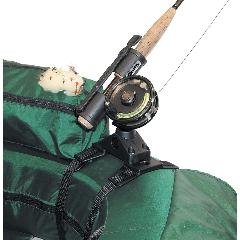 Soporte para caña de mosca Scotty 267 con montaje para tubo de flotador 266 [267]