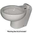 Raritan Marine Elegance - Estilo hogareño - Blanco - Agua dulce o salada - Control inteligente de inodoro - 12 V [220HS012]