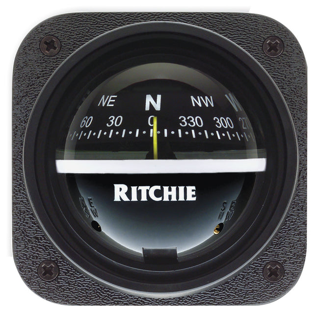 Brújula Ritchie V-537 Explorer - Montaje en mamparo - Esfera negra [V-537]