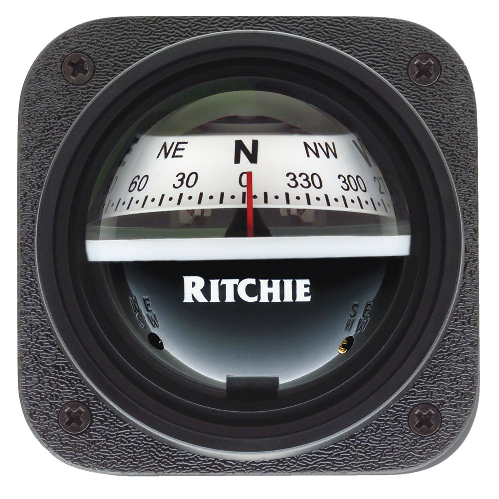 Brújula Ritchie V-537W Explorer - Montaje en mamparo - Esfera blanca [V-537W]