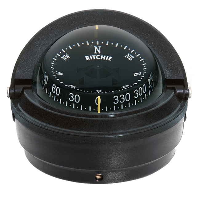 Brújula Ritchie S-87 Voyager - Montaje en superficie - Negra [S-87]