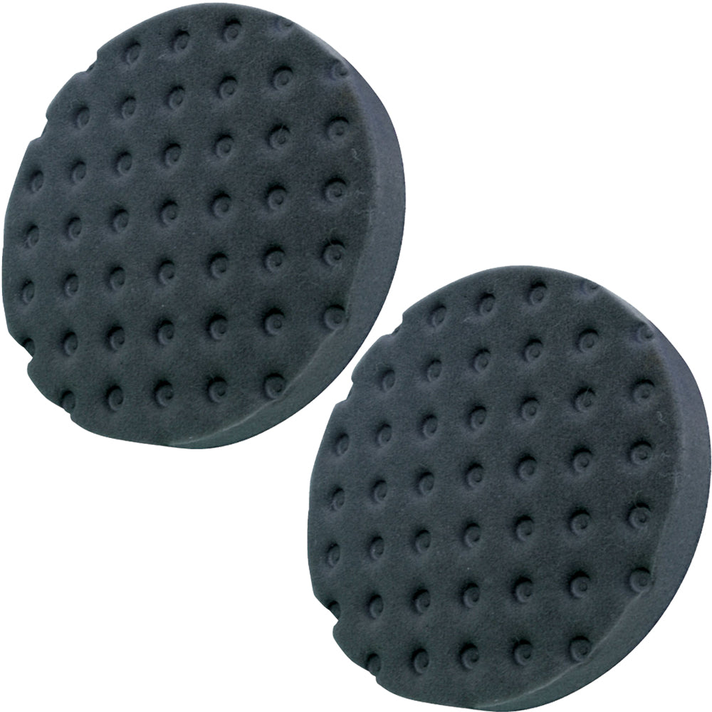 Almohadilla de espuma negra Shurhold Pro Polish - Paquete de 2 - 6,5