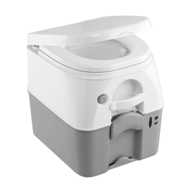 Dometic 975 MSD Portable Toilet w/Mounting Brackets - 5 Gallon - Grey  [301197506]