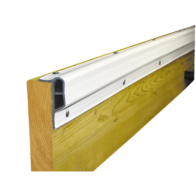 Perfil de PVC económico Dockguard para bordes de muelle, rollo de 3 m - Blanco [1135-F]