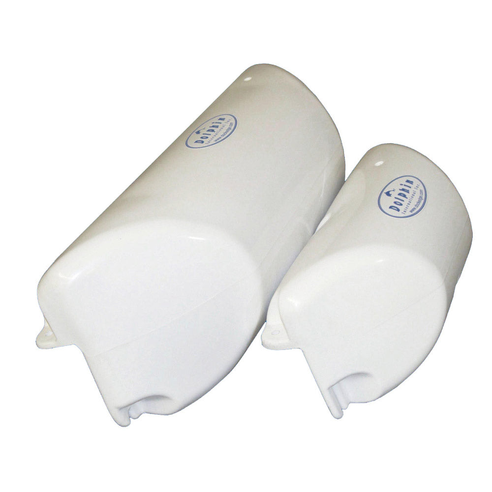 Parachoques Dock Edge Dolphin Dockside de 8,5 x 24, blanco [1062-WF]