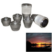 Farola LED solar Dock Edge Postlite (paquete de 2) [96-258-F]