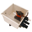 Bomba de sumidero para ducha Johnson Pump de 1000 GPH con múltiples puertos, 12 V, con interruptor [57151]