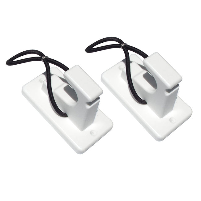 Portacañas, bichero y cepillo para muelles Deep Blue Marine - Par [RGB]