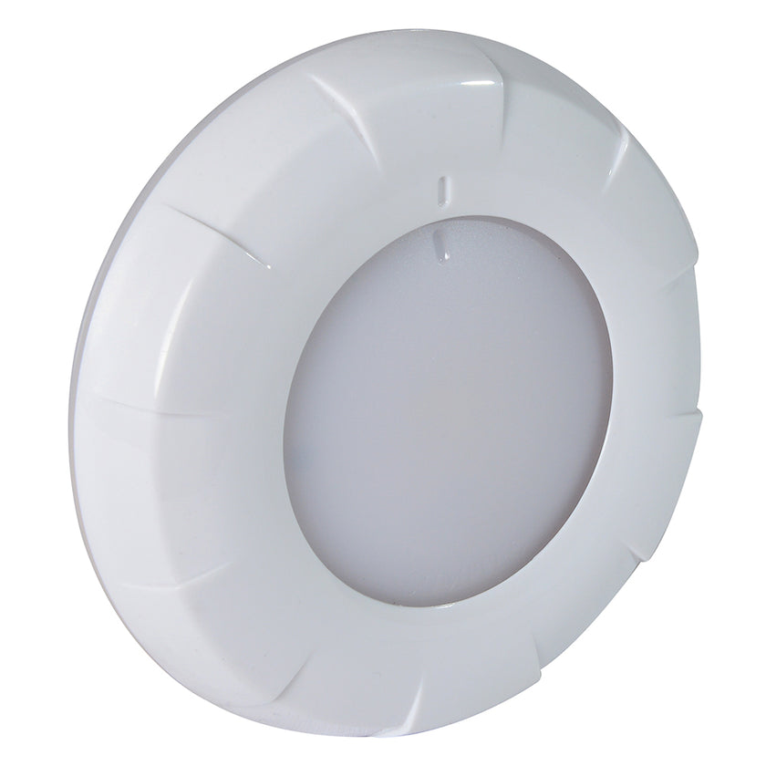 Luz LED de techo Lumitec Aurora - Acabado blanco - Atenuación blanco/rojo [101076]