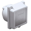 Toma de corriente Marinco 301EL-B de 30 A, color blanco, 125 V [301EL-B]
