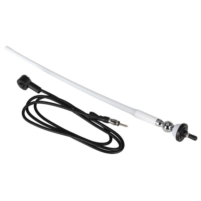 Antena de goma Boss Audio MRANT12W AM/FM - Blanca [MRANT12W]