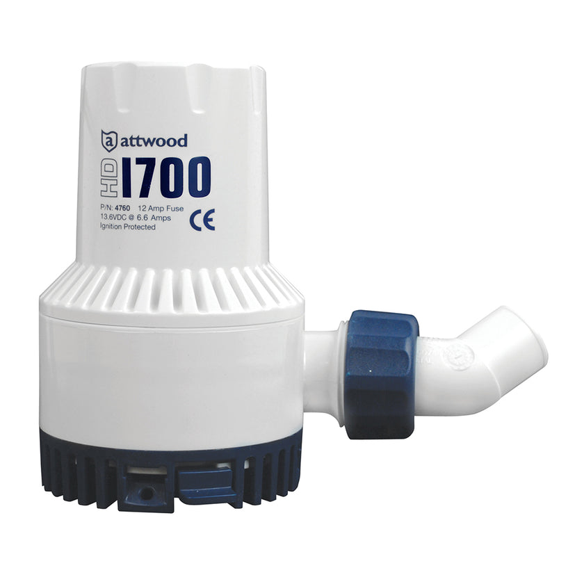 Bomba de achique de servicio pesado Attwood serie 1700 - 12 V - 1700 GPH [4730-4]