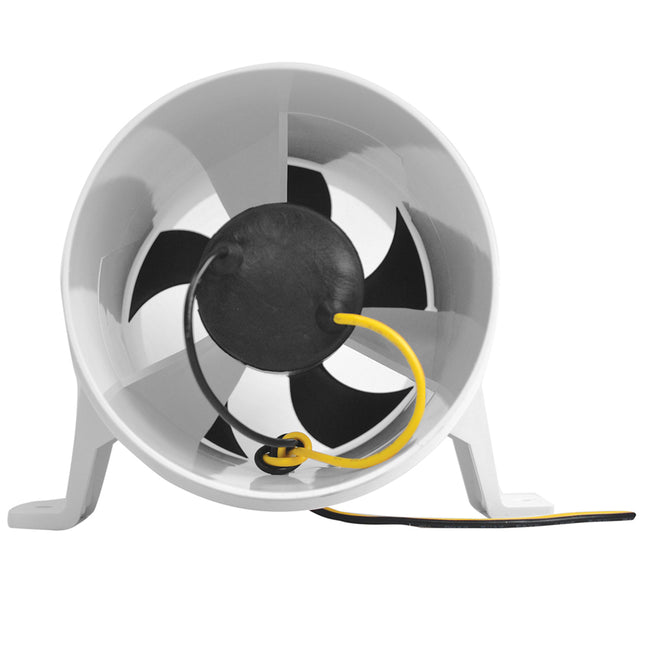 Soplador en línea Attwood Turbo 4000 Serie II resistente al agua - 12 V - Blanco [1749-4]