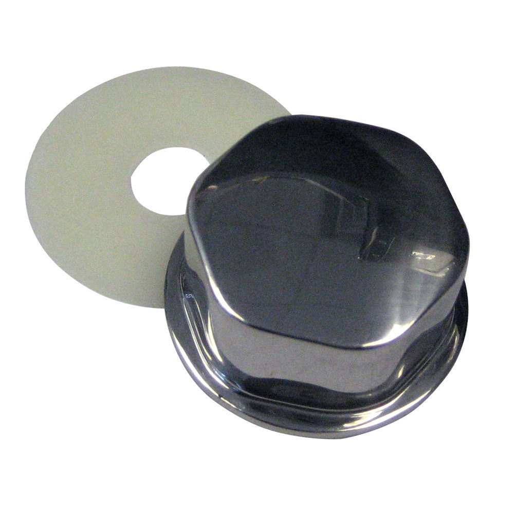 Tuerca central Schmitt Marine de 12 mm para volantes serie 7XX para timones Uflex [702NUT]