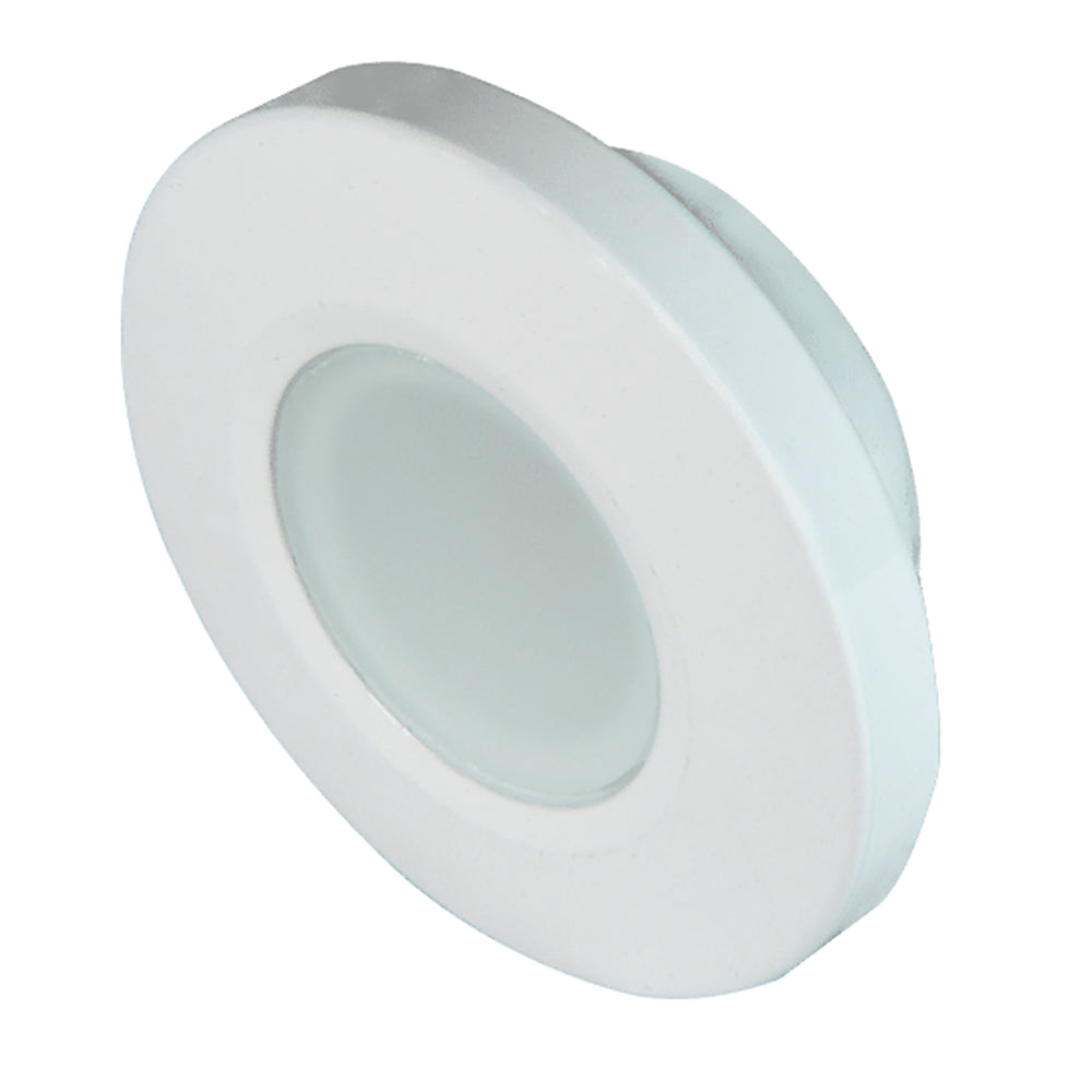 Lumitec Orbit - Lámpara empotrada - Acabado blanco - Regulación bicolor azul/blanco [112521]