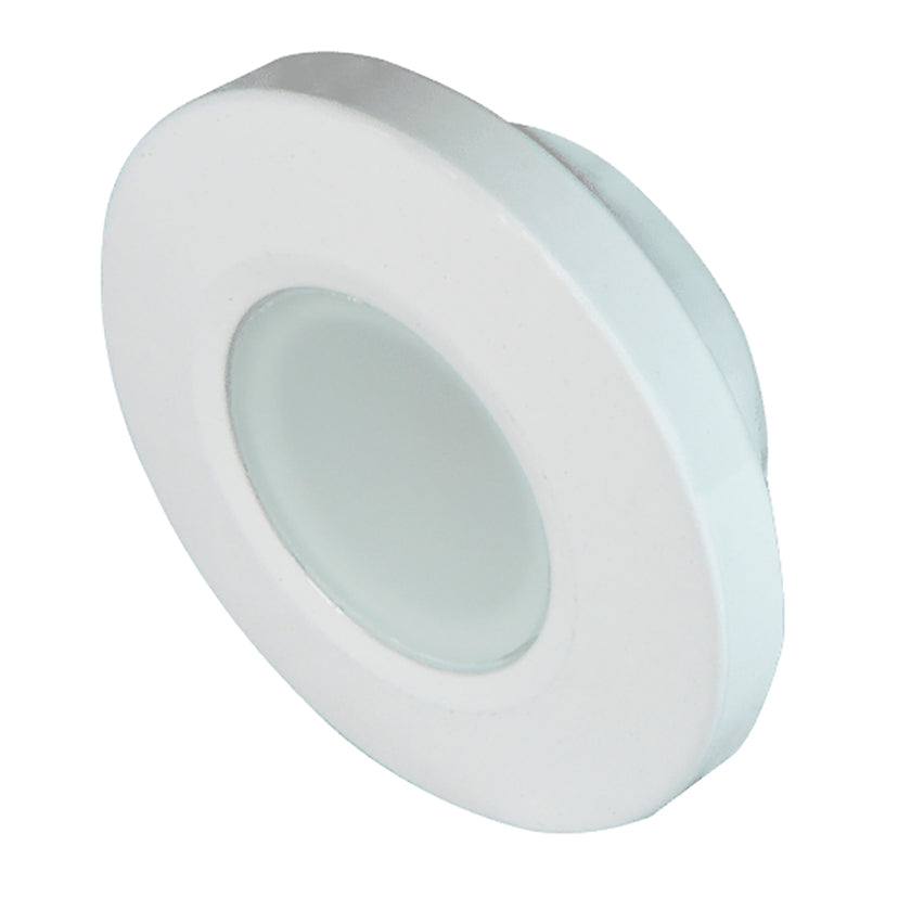Lumitec Orbit - Lámpara empotrada - Acabado blanco - Regulación bicolor azul/blanco [112521]