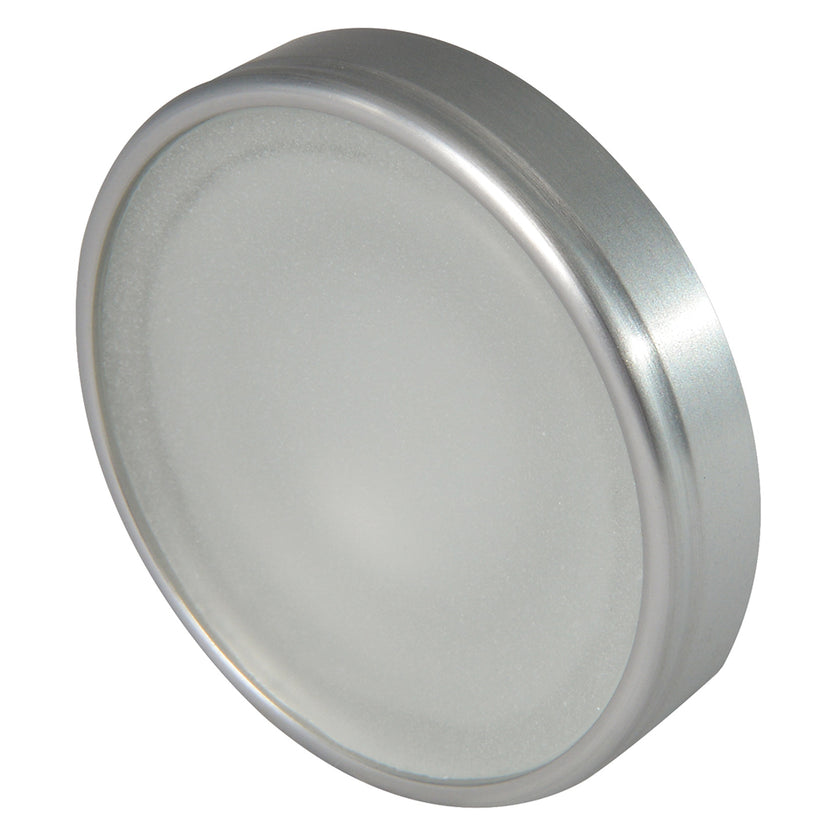 Lumitec Halo - Lámpara empotrada - Acabado cepillado - 4 colores: blanco, azul, rojo y morado, sin atenuación [112800]