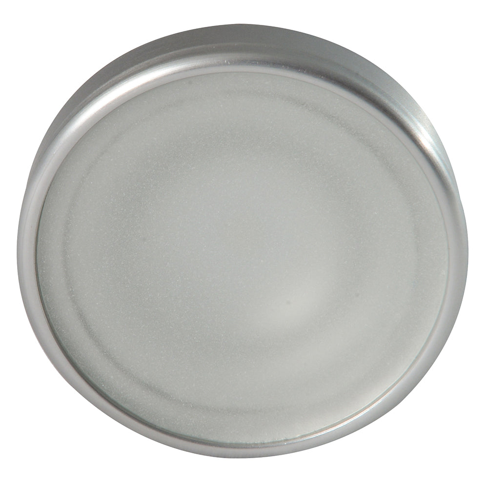 Lumitec Halo - Lámpara empotrada - Acabado cepillado - 4 colores: blanco, azul, rojo y morado, sin atenuación [112800]