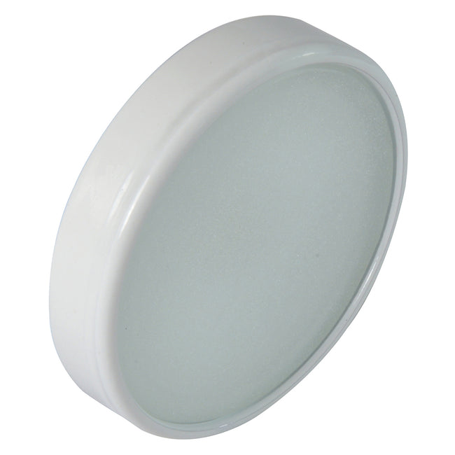 Lumitec Halo - Lámpara empotrada - Acabado blanco - Tricolor rojo/azul sin atenuación con atenuación blanca [112828]