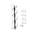 Portacañas elástico TACO de polietileno para 3 cañas - Blanco [P03-133W]