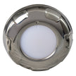 Lumitec Aurora - Luz LED de techo - Acabado en acero inoxidable pulido - Atenuación bicolor blanco/azul [101138]