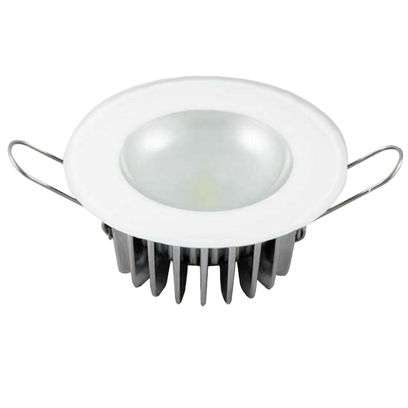 Lumitec Mirage - Lámpara empotrada - Acabado en vidrio/Sin bisel - Luz blanca cálida regulable [113199]