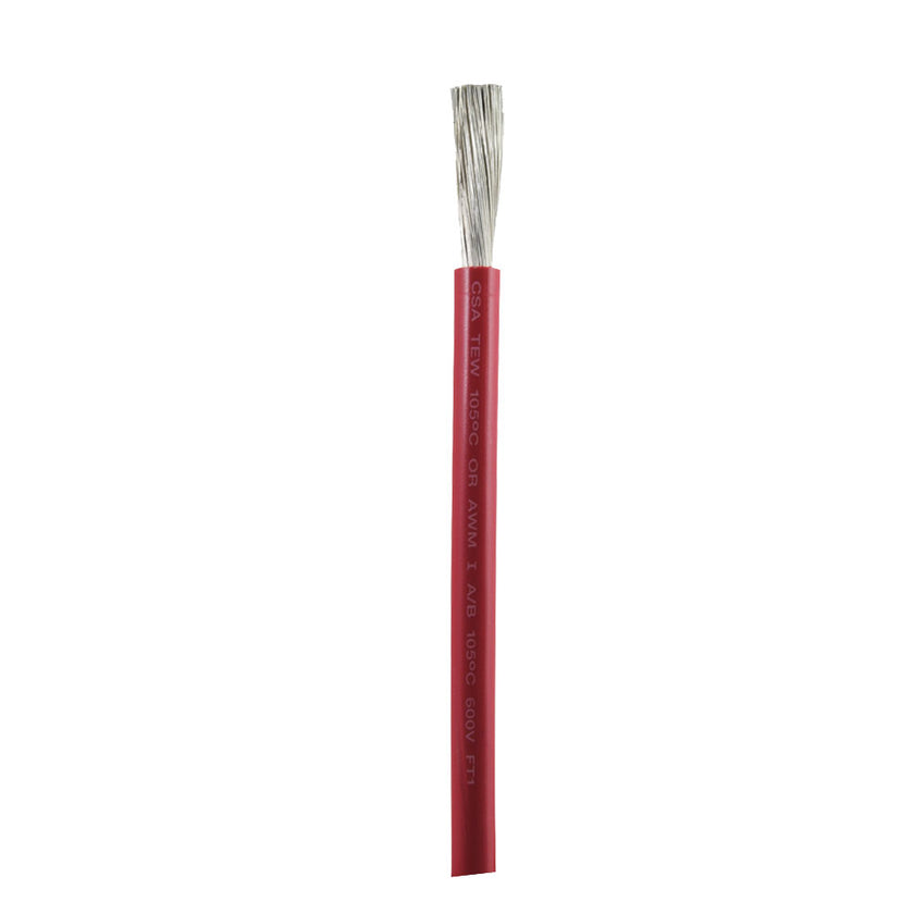 Cable de batería Ancor Red de 2 AWG - Se vende por pie [1145 pies]
