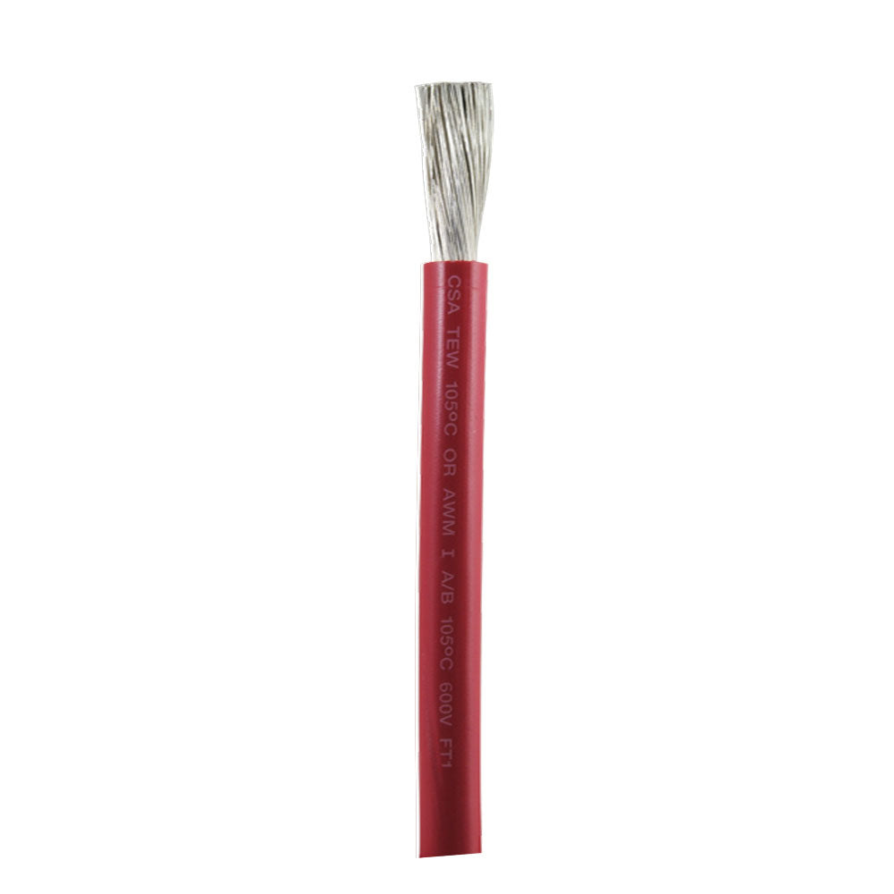 Cable de batería Ancor Red de 1/0 AWG - Se vende por pie [1165 pies]