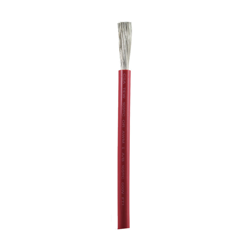Cable de batería Ancor Red de 8 AWG - Se vende por pie [1115 pies]