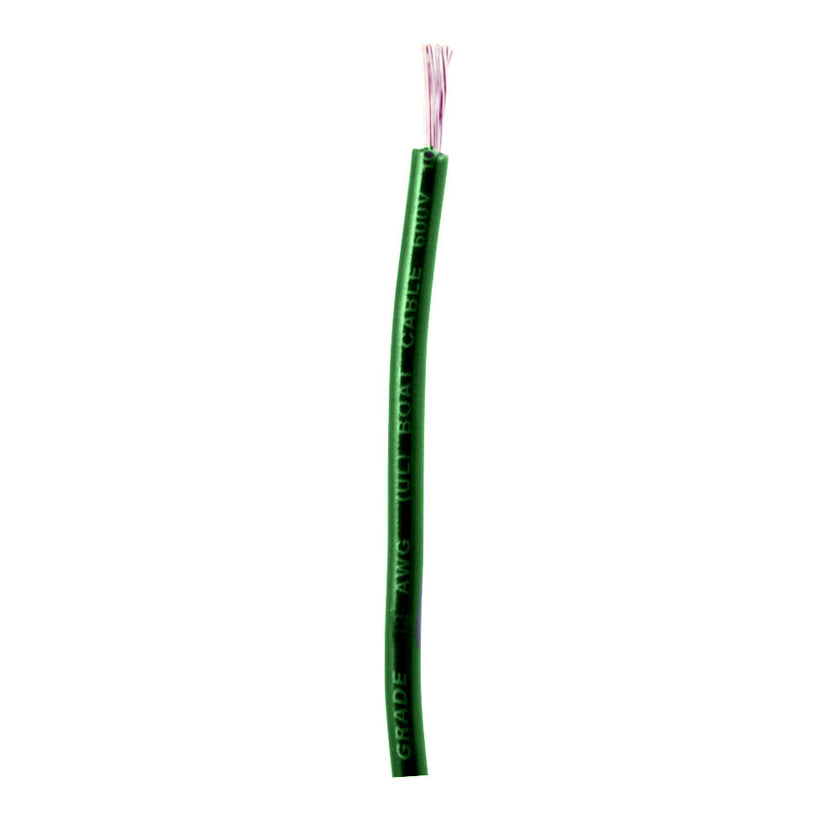 Cable de batería Ancor Green de 6 AWG - Se vende por pie [1123 pies]