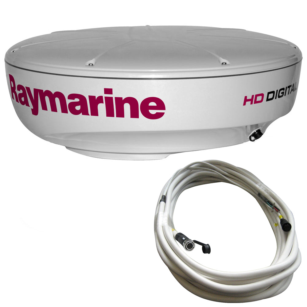 Domo radar digital Raymarine RD424HD 4kW con cable de 10M [T70169]