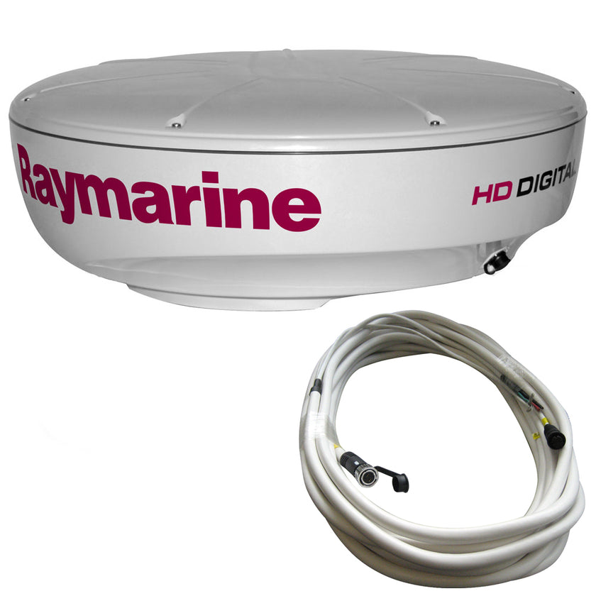 Domo radar digital Raymarine RD424HD 4kW con cable de 10M [T70169]