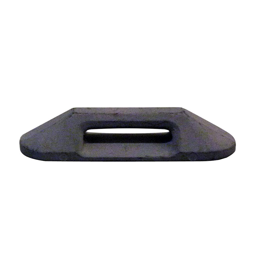 Correa de lacayo grande negra Weld Mount AT-113B - Cant. 6 [80113B]