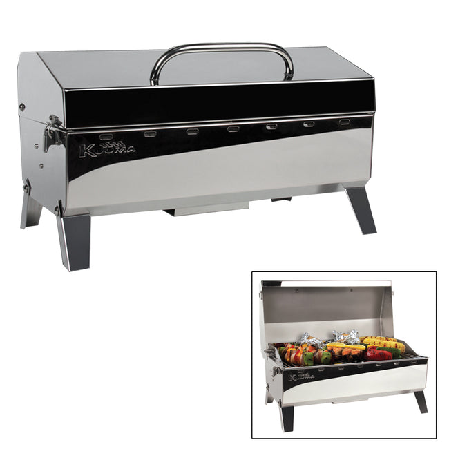 Parrilla de gas Kuuma Stow N Go 160 con termómetro y encendedor [58131]